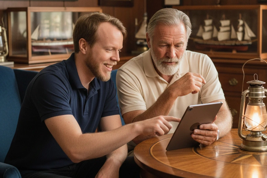 Setting up a phone and tablet